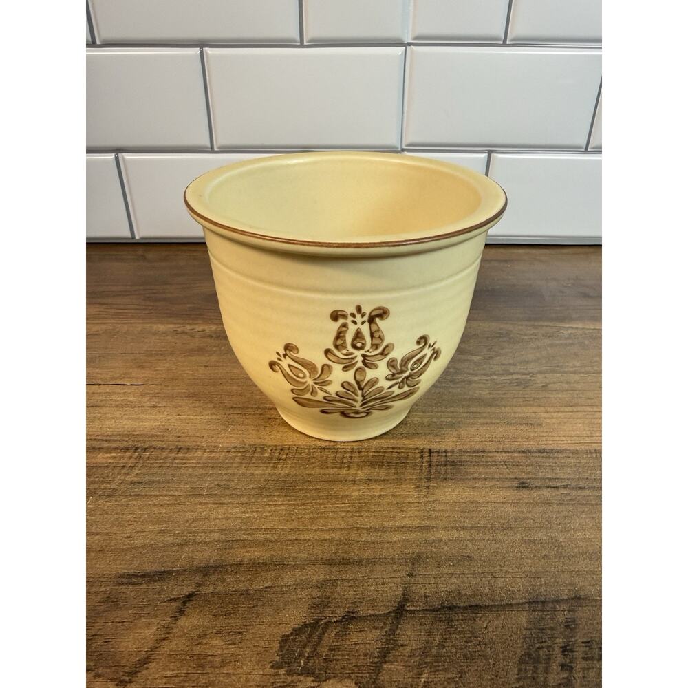 RARE Vintage Pfaltzgraff Village Small Flower Pot